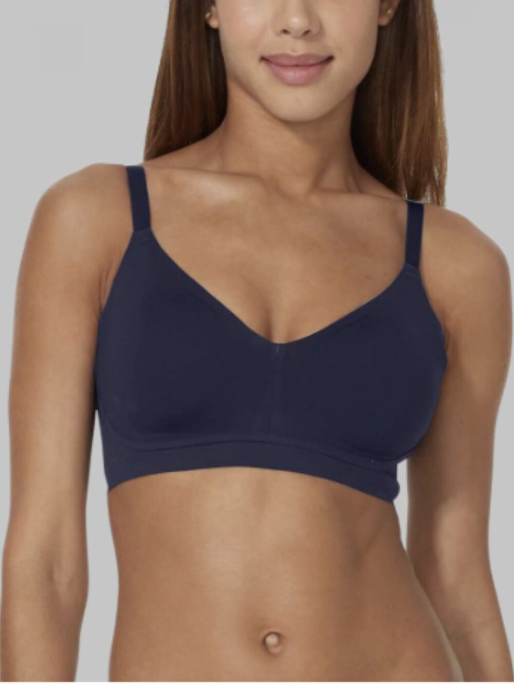 Tommy John Navy Comfort Smoothing Triangle Bralette